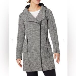 McKinley Black & White Marled Knit Jacket